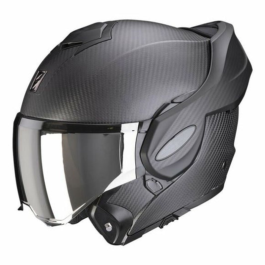 Casco Scorpion Exo-Tech Evo CARBON - Solid Matt Black