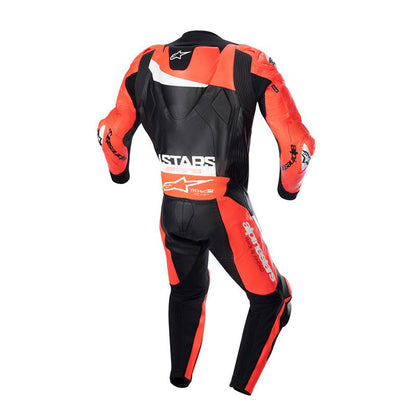 Alpinestars GP Plus V4 Tuta Intera Black / Red Fluo / White