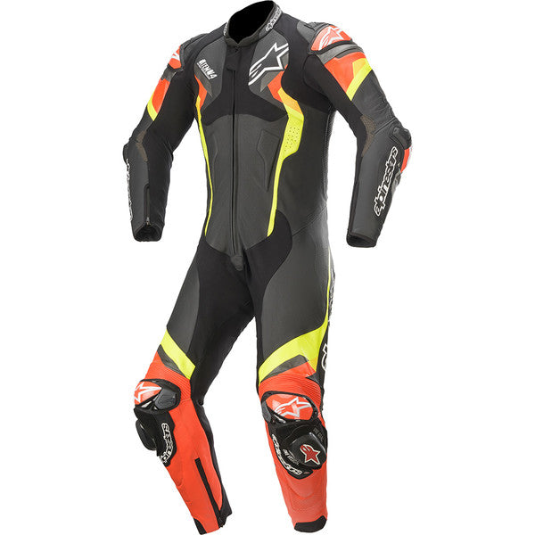 Alpinestars Atem V4 Tuta Intera Black / Red Fluo / Yellow