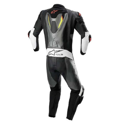 Alpinestars Missile V2 Ignition Tuta Intera  Metal Grey/Black/Yellow/Fluo Red